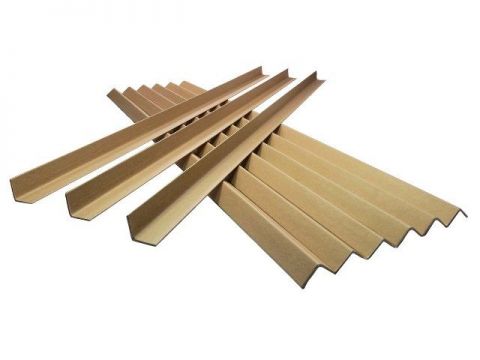 Cardboard Edge Guard Pallet Corner Protectors 35x35mm x 1M L-Profile x 10