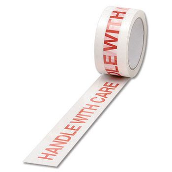 "Handle with Care" Printed Security Tape